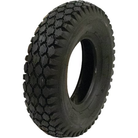 STENS Tire For Kenda 21610001 Tire Size 4.10 In. X 3.50-6, Tread Stud 160-634